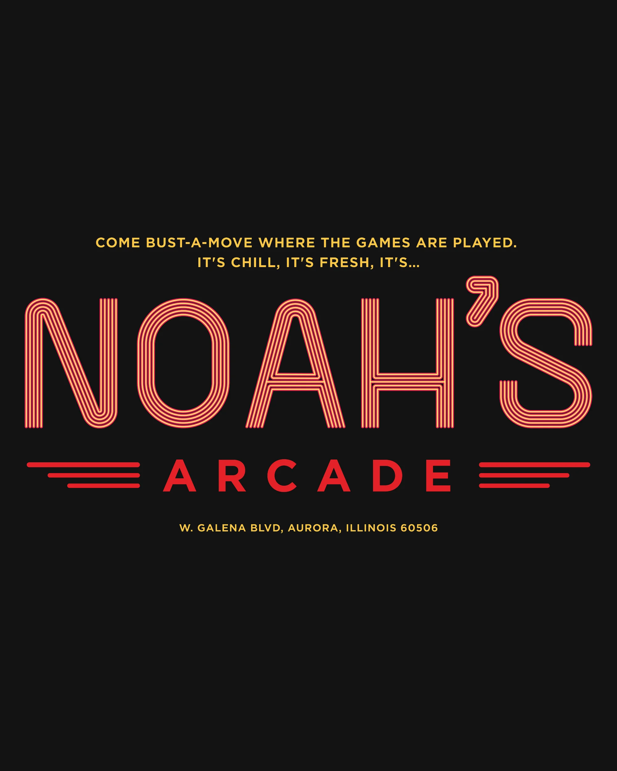 Noah's Arcade design by My First Raygun